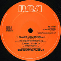 The Blow Monkeys : Slaves No More (Remix) (12", Single)