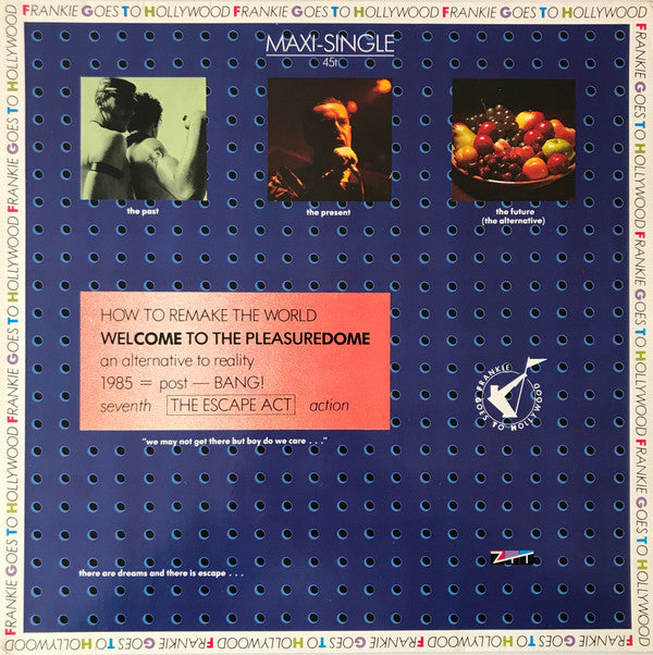 Frankie Goes To Hollywood : Welcome To The Pleasuredome (12", Maxi)