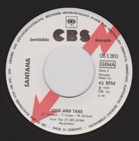 Santana : Mirage (7", Single, Promo)