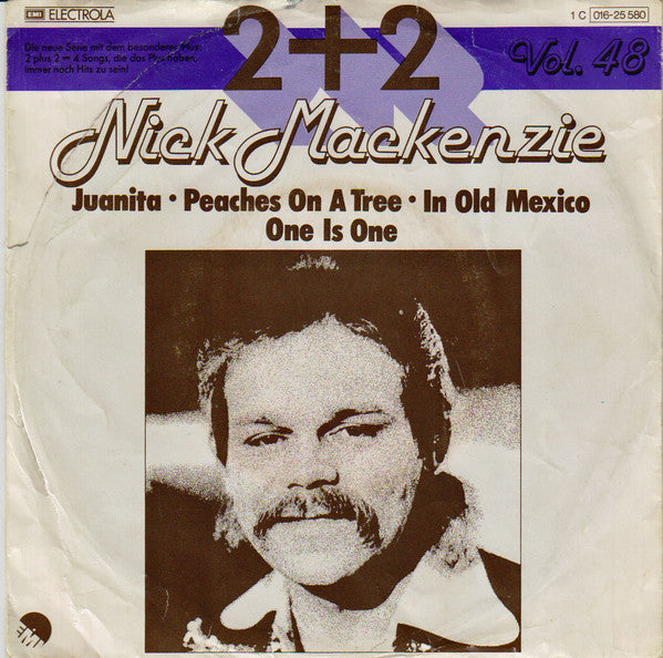 Nick MacKenzie : Juanita / Peaches On A Tree / In Old Mexico / One Is One (7", EP)