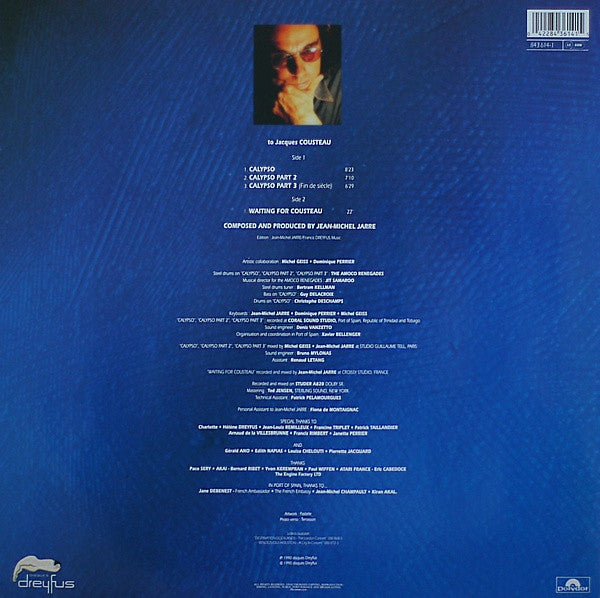 Jean Michel Jarre* : Waiting For Cousteau (LP, Album)