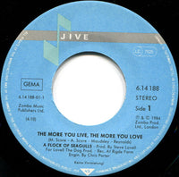 A Flock Of Seagulls : The More You Live, The More You Love (7", Single)