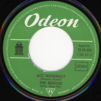 The Beatles : Act Naturally  (7", Single, RE)
