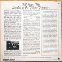 Bill Evans Trio* Featuring Scott La Faro* : Sunday At The Village Vanguard (LP, Album, RE)