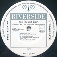Bill Evans Trio* Featuring Scott La Faro* : Sunday At The Village Vanguard (LP, Album, RE)