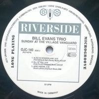 Bill Evans Trio* Featuring Scott La Faro* : Sunday At The Village Vanguard (LP, Album, RE)