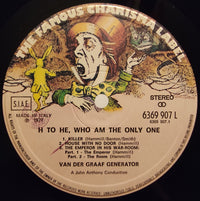 Van Der Graaf Generator : H To He Who Am The Only One (LP, Album, RE)