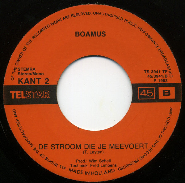 Boamus : De Voetbalsupporters (7", Single)