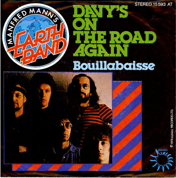 Manfred Mann's Earth Band : Davy's On The Road Again (7", Single)