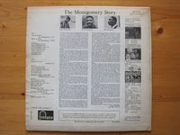 Wes, Buddy And Monk Montgomery* Featuring Harold Land & Freddie Hubbard : The Montgomery Story (LP, Album, Mono)