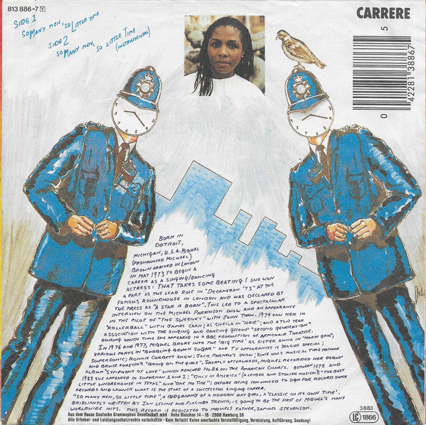 Miquel Brown : So Many Men - So Little Time (7", Single)