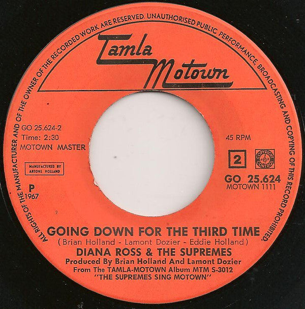 Diana Ross & The Supremes* : Reflections (7", Single)