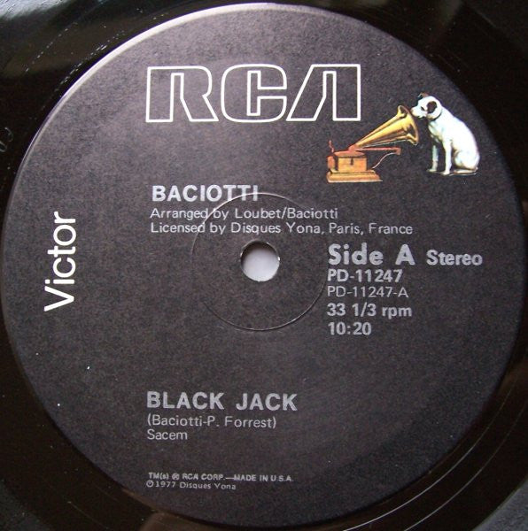 Baciotti : Black Jack (12")
