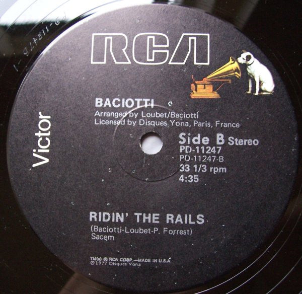 Baciotti : Black Jack (12")