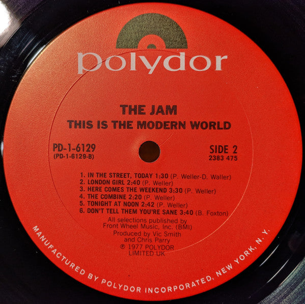 The Jam : This Is The Modern World (LP, Album)
