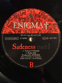 Enigma : Sadeness Part I (12", Maxi)
