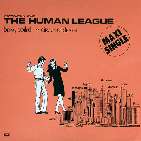 The Human League - Being Boiled / Circus Of Death (12", Maxi, RE) (Very Good Plus (VG+))