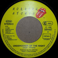 Rolling Stones* : Undercover Of The Night (7", Single)