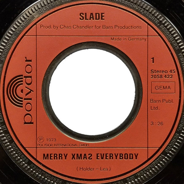 Slade : Merry Xmas Everybody (7", Single)