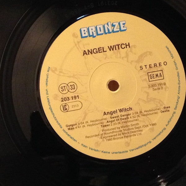 Angel Witch : Angel Witch (LP, Album)