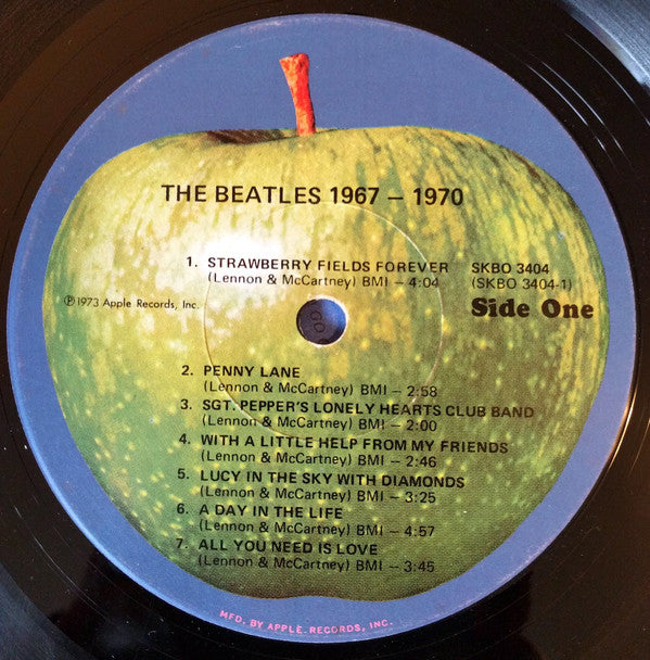 The Beatles : 1967-1970 (2xLP, Comp, Scr)
