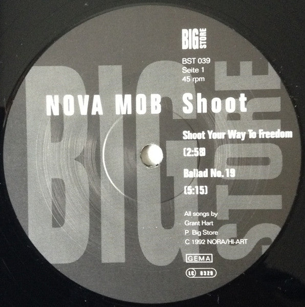 Nova Mob : Shoot (12", Maxi)