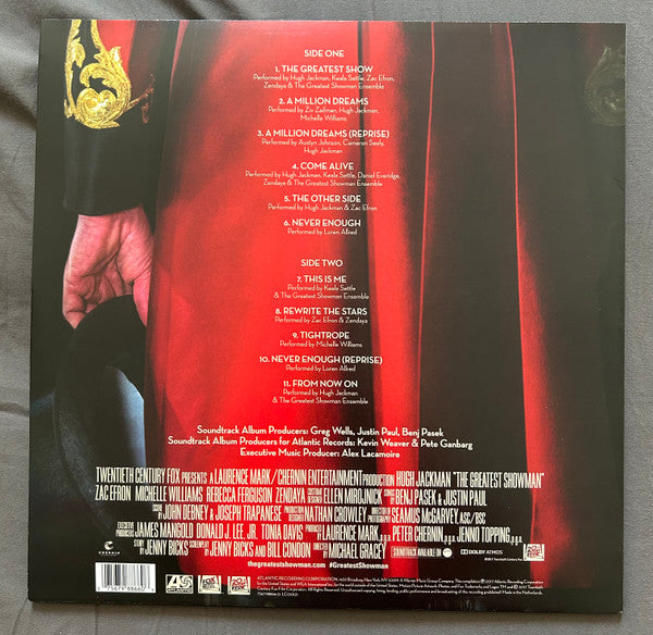 The Greatest Showman Cast, Benj Pasek & Justin Paul (5) : The Greatest Showman (Original Motion Picture Soundtrack) (LP, Album)