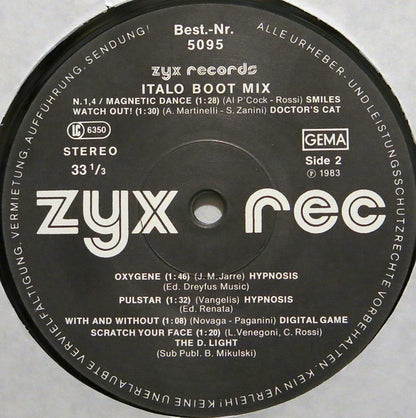 Various : Italo Boot Mix Vol. 1 (12", Mixed)