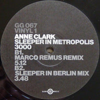 Anne Clark : Sleeper In Metropolis 3000 (12", Maxi)