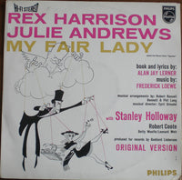 Rex Harrison, Julie Andrews With Stanley Holloway, Robert Coote, Betty Woolfe, Leonard Weir : My Fair Lady (LP, Album, Hi-)