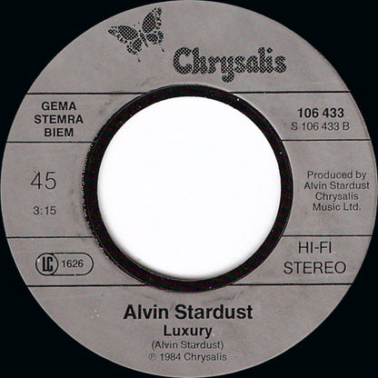 Alvin Stardust : I Feel Like Buddy Holly (7", Single)