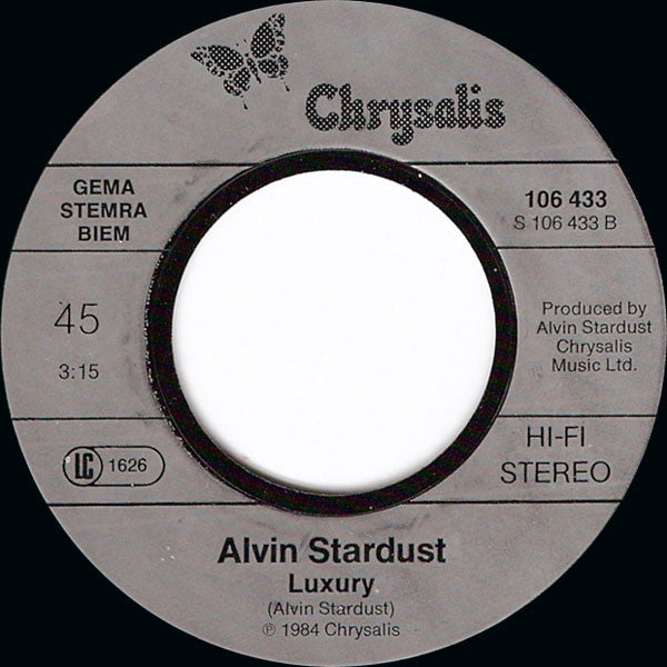Alvin Stardust : I Feel Like Buddy Holly (7", Single)