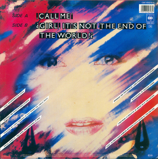 Spagna* : Call Me (12", Maxi)