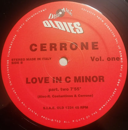 Cerrone : Love In C Minor (12")