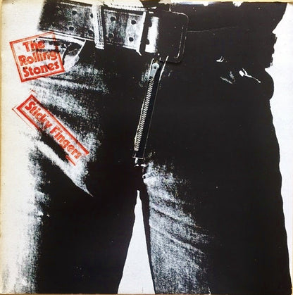 The Rolling Stones : Sticky Fingers (LP, Album, RE, Zip)
