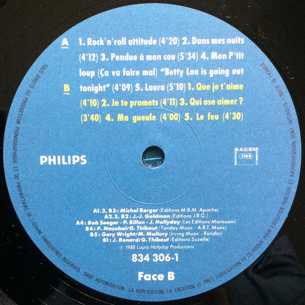 Johnny* : Johnny À Bercy (2xLP, Album, Gat)