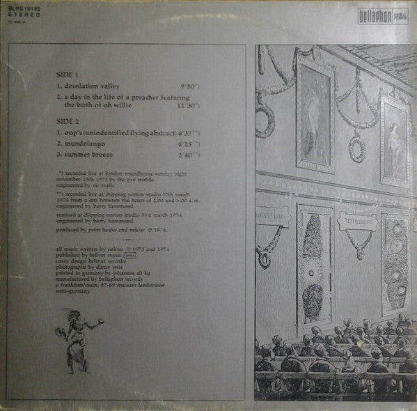 Nektar : Sunday Night At London Roundhouse (LP, Album, Gat)