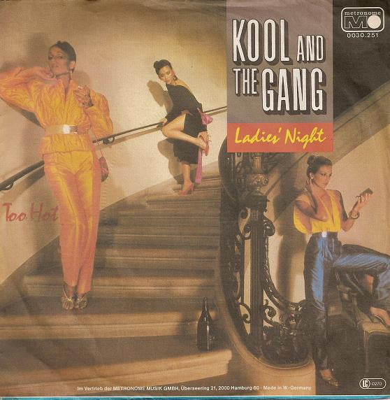 Kool And The Gang* : Ladies' Night / Too Hot (7", Single)