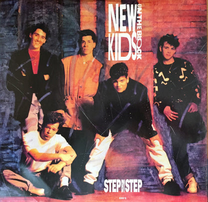New Kids On The Block : Step By Step (12", Single)