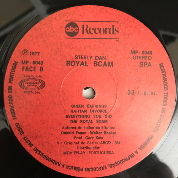 Steely Dan : The Royal Scam (LP, Album)
