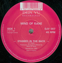 Mind Of Kane : Stabbed In The Back (12", Red)