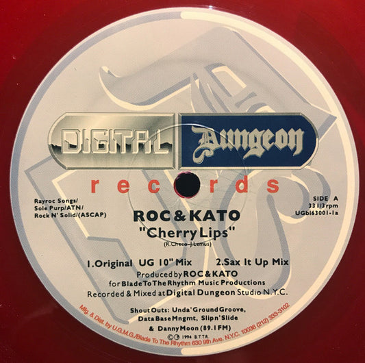 Roc & Kato - Cherry Lips (12", Red) (Near Mint (NM or M-))