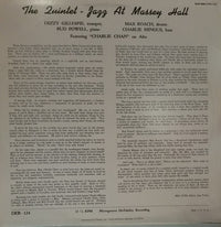 The Quintet : Jazz At Massey Hall (LP, Album, Mono, RE, Pit)
