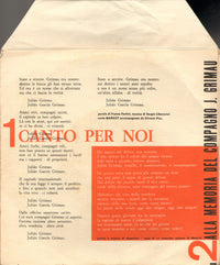Margot (7) / Anonimo Di Madrid* : Due Canzoni Per Julian Garcia Grimau (7")