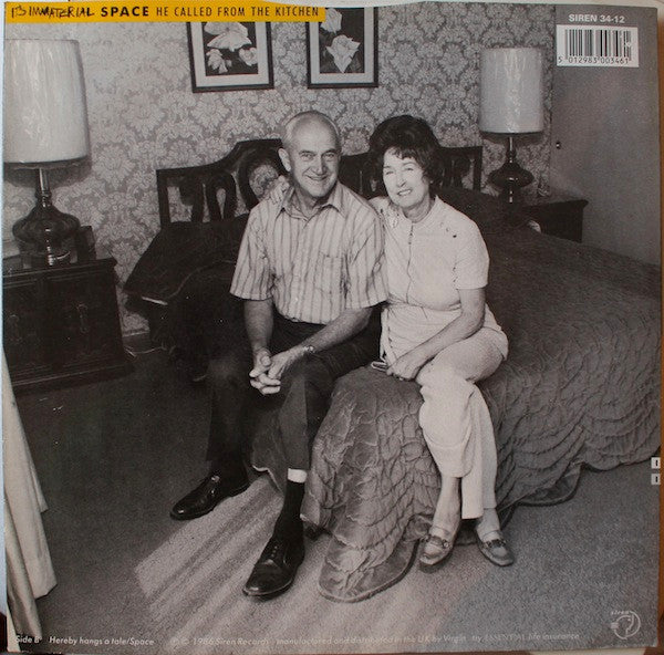 It's Immaterial : Space, He Called From The Kitchen.... (12")