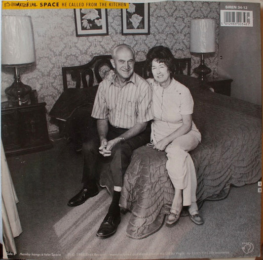 It's Immaterial : Space, He Called From The Kitchen.... (12")