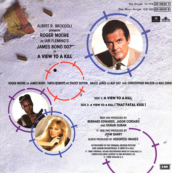 Duran Duran : A View To A Kill (Im Angesicht Des Todes) (7", Single)