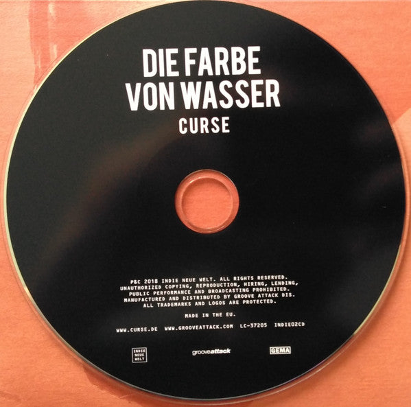 Curse (3) : Die Farbe Von Wasser (2xLP, Album, RE + CD, Album)