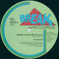 Dr. Groove : Freak It Out Mr. D.J. (12")
