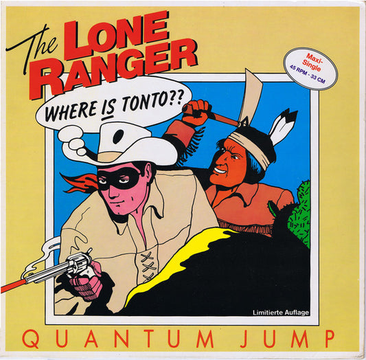 Quantum Jump : The Lone Ranger (12", Maxi, Ltd)